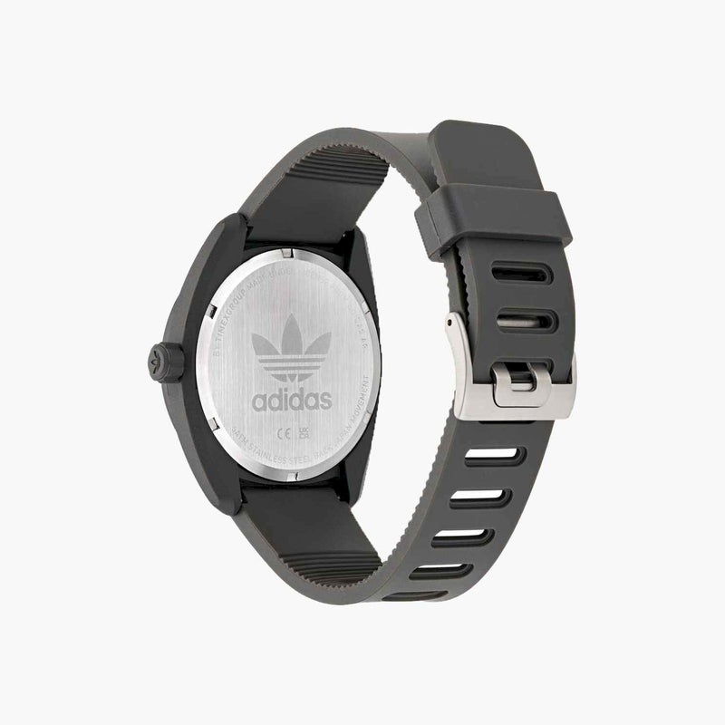 Adidas ساعة أنالوج سوداء للرجال - Image 3